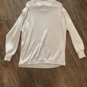 Aerie Light Gray Oversized/Long Sweater Extremely Soft!